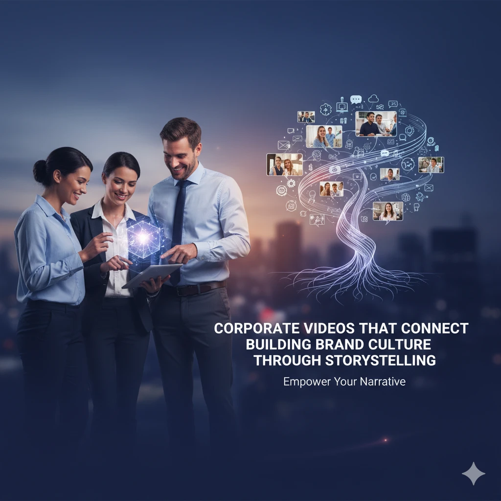 Corporate Videos That Connect — Building Brand Culture Through Storytelling