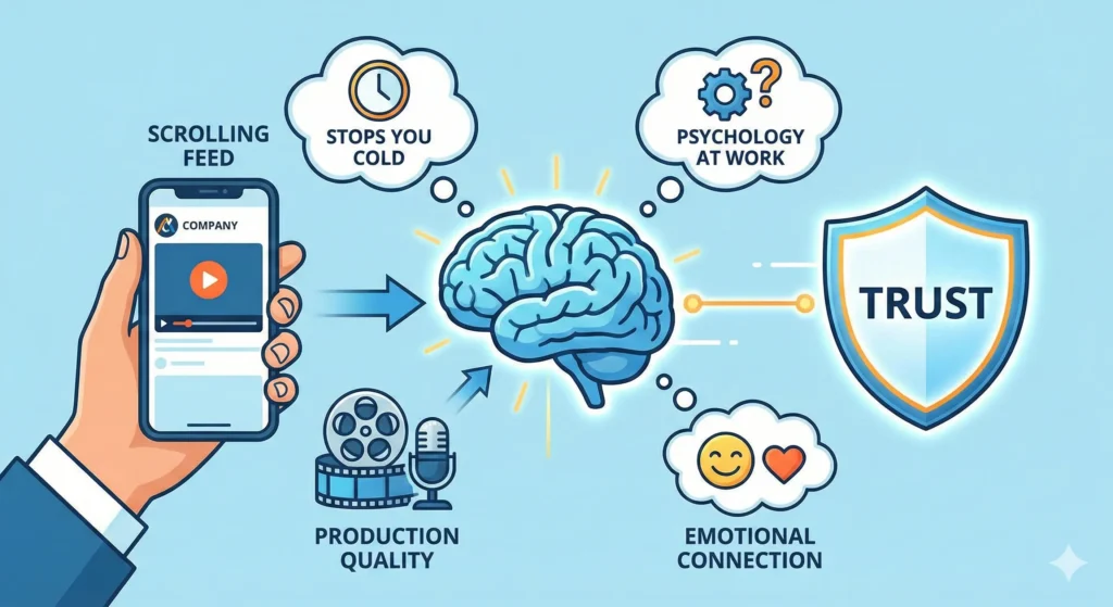 physcology of brand videos