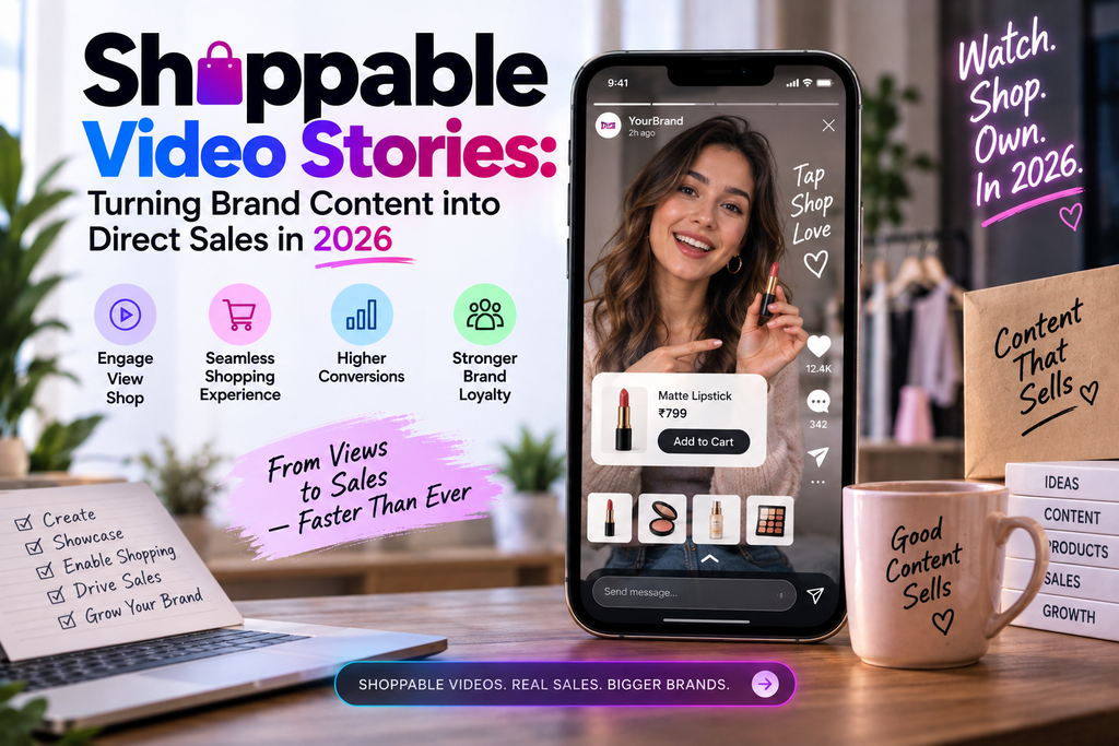 Shoppable video stories turning brand content into direct sales in 2026